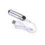 Wibrator-Strong Bullet Vibrator Silver/Black USB 10 Function - 4