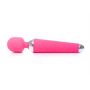 Masażer wand silikonowy B Series Magic różowy USB 19,5 cm 10 funkcji - 3