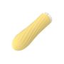 Stymulator-Rechargeable Silicone Touch Vibrator USB 10 Functions - Yellow - 3