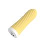 Stymulator-Rechargeable Silicone Touch Vibrator USB 10 Functions - Yellow - 2