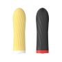 Stymulator-Rechargeable Silicone Touch Vibrator USB 10 Functions - Yellow - 4