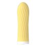 Stymulator-Rechargeable Silicone Touch Vibrator USB 10 Functions - Yellow - 7