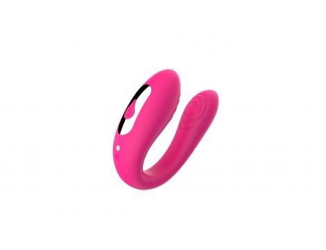 Stymulator - Massager Dual Vibrator USB 5 Functions / Remote Control - 5