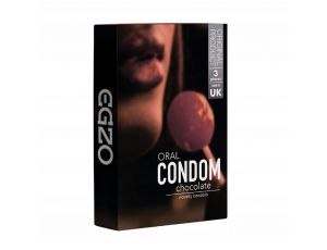Prezerwatywy EGZO Oral condom CHOCOLATE 3pc