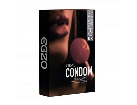 Prezerwatywy EGZO Oral condom CHOCOLATE 3pc