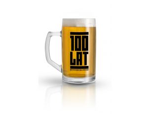 Kufel szklany House of Mugs 500 ml 100 lat