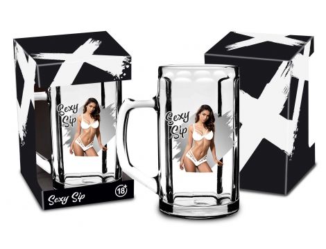 Kufel szklany Sexy Sip 500ml House of Mugs - 2