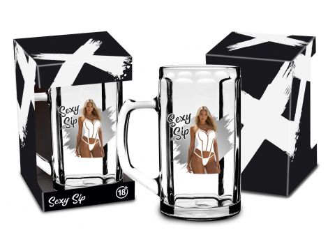 Kufel szklany Sexy Sip 500ml House of Mugs - 4