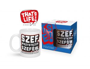 Kubek ceramiczny 300ml Szef wszystkich szefów House of Mugs