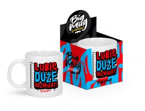 Kubek 800ml Lubię duże rozmiary House of Mugs