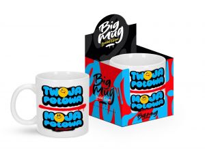 Kubek 800ml Big Mug Twoja połowa moja połowa House of Mugs