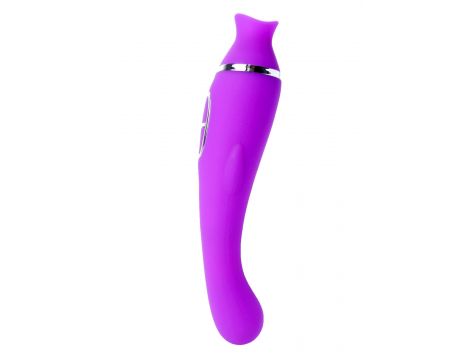 Wibrator-KELLY Purple- 12 vibration functions / 8 stimulation functions USB - 2