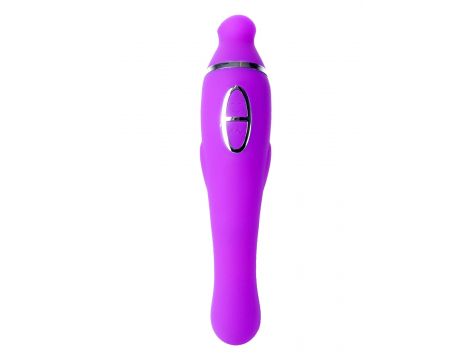 Wibrator-KELLY Purple- 12 vibration functions / 8 stimulation functions USB - 6