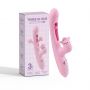 Trzyfunkcyjny wibrator B Series Lyla silikonowy USB wodoodporny - 2