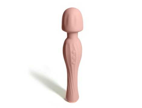 Wibrator Velvet Vibe jasnoróżowy wodoodporny 20 cm