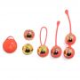 Wibrujące kulki Kegla Trinity Tones silikonowe wodoodporne 12 cm zestaw 3 - 6