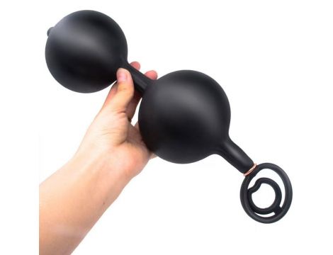 Pompowany wibrator silikonowy B-Series Lyla wodoodporny - 4