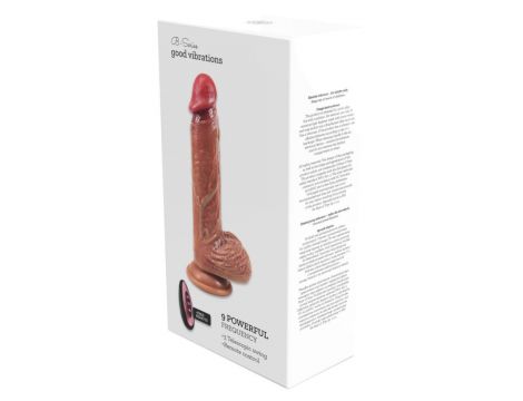 Wibrator realistyczny RealFeel Heat silikonowy podgrzewany 16 cm - 2