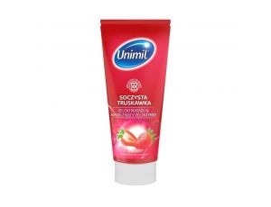 Żel do masażu Unimil truskawkowy 200 ml