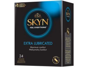 Prezerwatywy SKYN Extra Lube poliizoprenowe 24 szt.