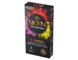 Prezerwatywy nawilżane Skyn 5 Senses