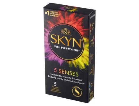 Prezerwatywy nawilżane Skyn 5 Senses