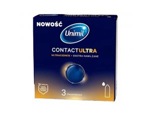 Prezerwatywy ultracienkie Unimil Contact Ultra