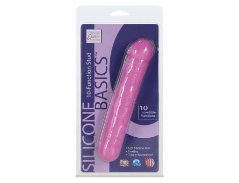 Wibrator-BASICS 10 FUNCTION STUD PINK - 2