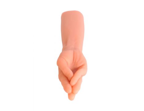 Realistyczna dłoń ToyJoy The Hand jasny odcień skóry 36 cm - 6