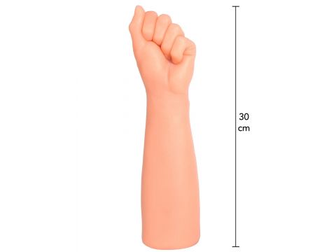 Pięść analna ToyJoy Get Real Extreme jasny odcień skóry 30 cm - 5