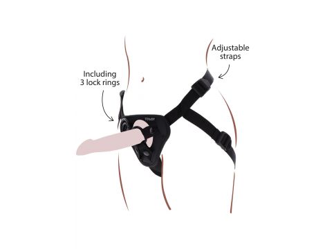 Strap-On Harness Black