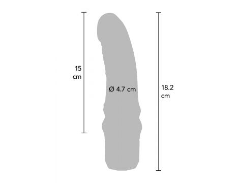 Mini Classic G-Spot Vibrator Black - 4