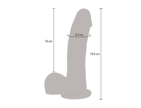 Magnetic Pulse Trusting Dildo Light skin tone - 6