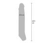 Przedłużka na penisa ToyJoy Get Real przezroczysta XLarge 22.5 cm - 4