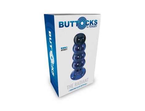The Radiant Glass Buttplug Blue
