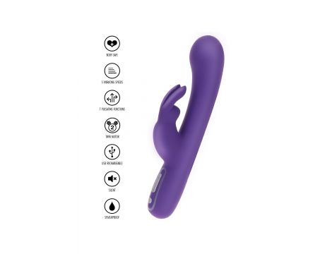 Exciting Rabbit Vibrator Purple - 8