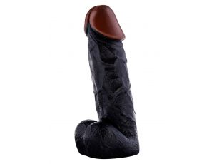 Dildo realistyczne ToyJoy Prince Of Namibia PVC czarny 20 cm
