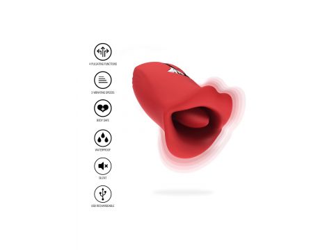 The Kisser Stimulator Red - 3