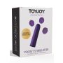 Wibrator kieszonkowy ToyJoy fioletowy 12 funkcji USB 6 cm - 2