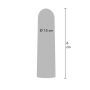 Wibrator kieszonkowy ToyJoy fioletowy 12 funkcji USB 6 cm - 12