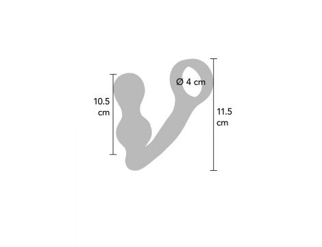 Power Plug & Penisring Grey - 2