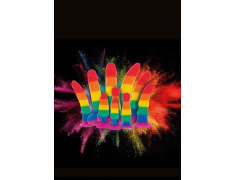 Twink Plug Medium Rainbow - 4
