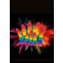 Twink Plug Medium Rainbow - 5