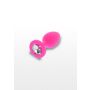 Korek analny Diamond Booty Jewel ToyJoy różowy 7 cm - 4