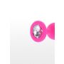 Korek analny Diamond Booty Jewel ToyJoy różowy 7 cm - 6