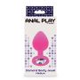 Korek analny Diamond Booty Jewel ToyJoy różowy 8 cm - 4