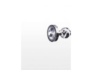 Korek analny Diamond Star Beads ToyJoy srebrny 10.5 cm