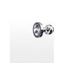 Korek analny Diamond Star Beads ToyJoy srebrny 10.5 cm - 2