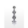 Koraliki analne Diamond Star Beads ToyJoy srebrny 11.7 cm - 6