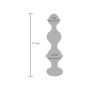 Koraliki analne Diamond Star Beads ToyJoy srebrny 11.7 cm - 5